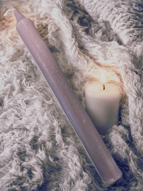 Bougies Énergétiques Goloka Taupe – Rituels Spirituels & Ambiance Apaisante