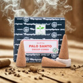 Encens Satya Palo Santo – Purification & Énergie Sacrée (12 cônes, 24 g)