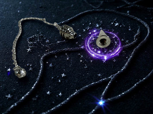 🌌 Pendule “Mysteris” – L’Outil des Mystères Invisibles