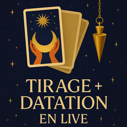 💫 Pack Live : Tirage d’Oracle (21 cartes) + Datation