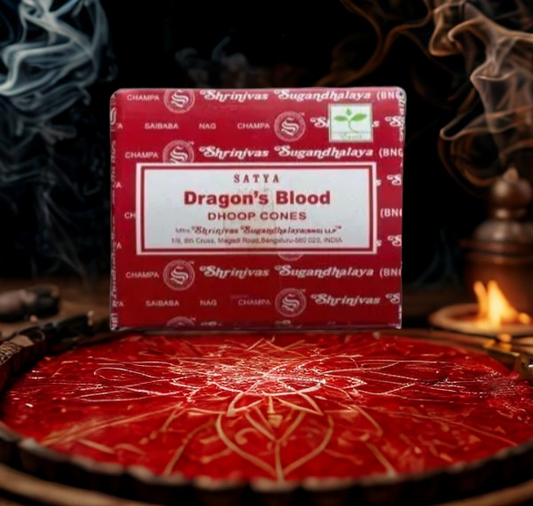 Satya Sang de Dragon – Cônes Mystiques pour Méditation & Protection